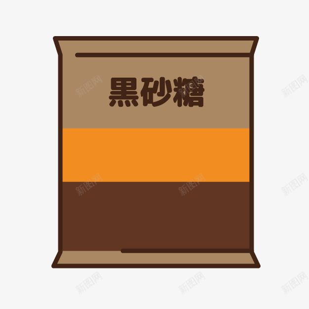 卡通调味料png免抠素材_88icon https://88icon.com 卡通调味料 卡通调料 厨房 可爱 砂糖 调味料 调料 黑砂糖