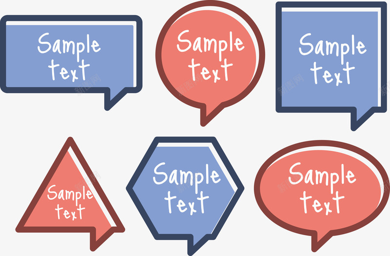 可爱儿童风格对话框png免抠素材_88icon https://88icon.com 儿童 可爱 对话框 彩色 童趣