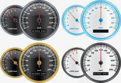 摩托车仪表速度仪表矢量图高清图片