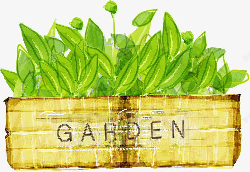 绿色盆景花园GARDENpng免抠素材_88icon https://88icon.com GARDEN 盆景 绿色 花园