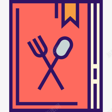 厨房logo配方图标图标