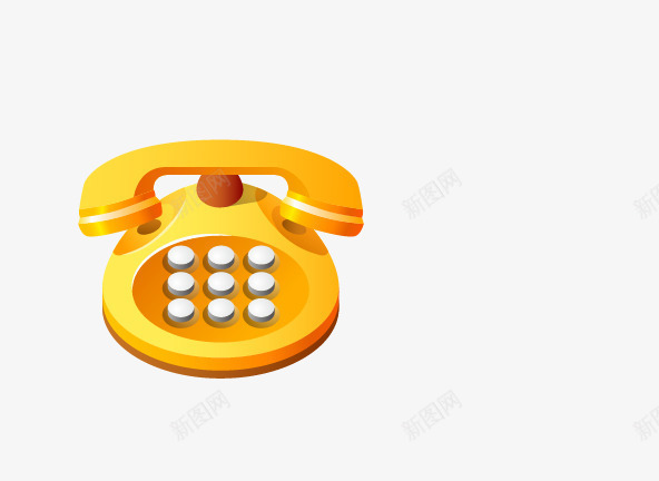 古老电话机png免抠素材_88icon https://88icon.com 卡通 手机 电话 联系
