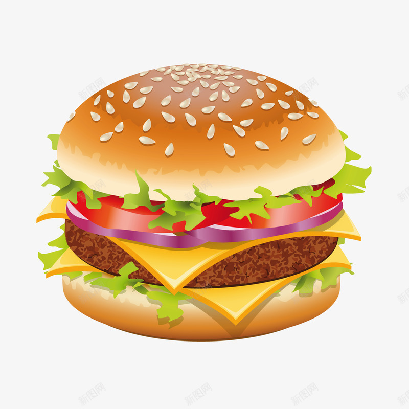 汉堡png免抠素材_88icon https://88icon.com KFC 汉堡 美食 面包 麦当劳