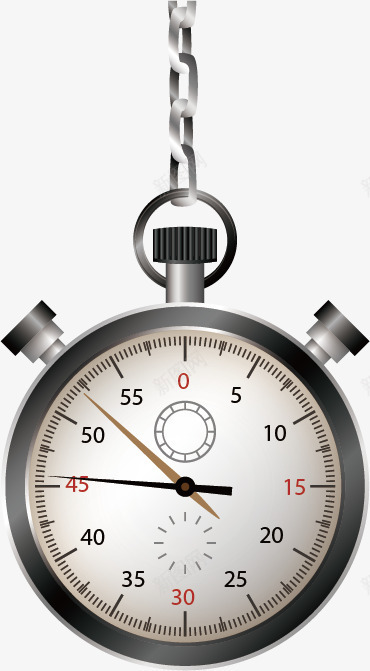 手绘怀表计时器png免抠素材_88icon https://88icon.com 写实 手绘 计时器