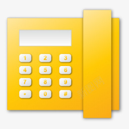 电话黄色的锡耶纳png免抠素材_88icon https://88icon.com Telephone yellow 电话 的 黄色