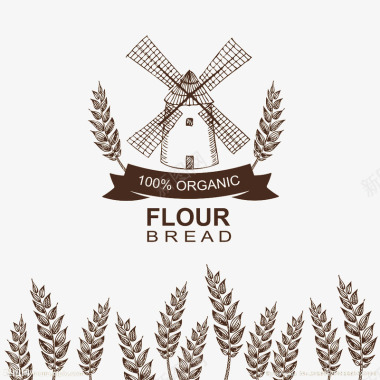 农庄农庄麦穗logo图标图标