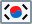 国旗韩国南142个小乡村旗素材