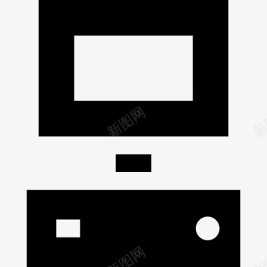 显示器海报计算机图标图标