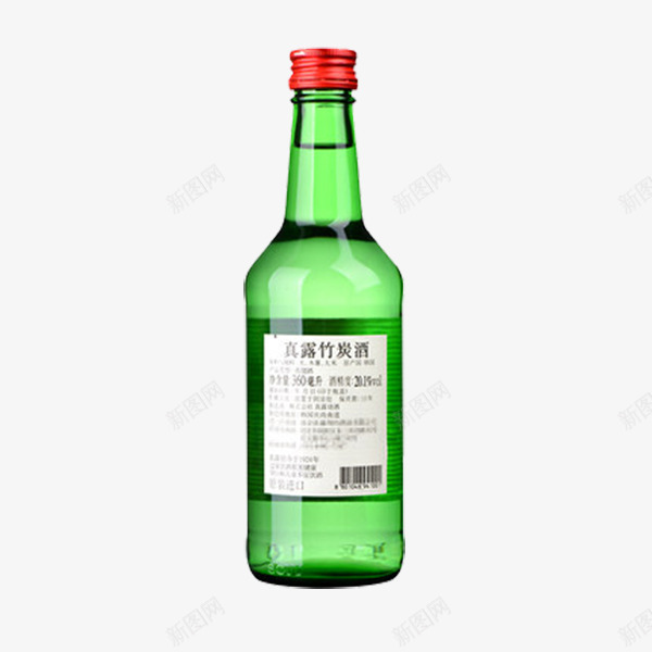 清酒png免抠素材_88icon https://88icon.com 产品食物 烧酒 真露 真露烧酒 竹炭酒 韩国