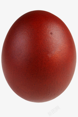 暗红色禽蛋黑色颗粒的食用彩蛋实素材