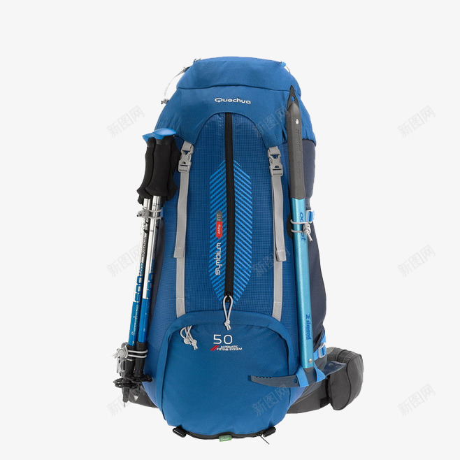 户外登山包psd免抠素材_88icon https://88icon.com 产品实物 登山包 背包 蓝色