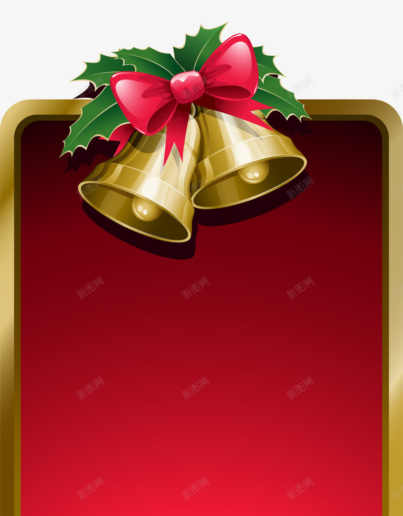 红色圣诞节铃铛标签png免抠素材_88icon https://88icon.com 卡通铃铛 响铃 圣诞快乐 圣诞节 红色标签 装饰图案