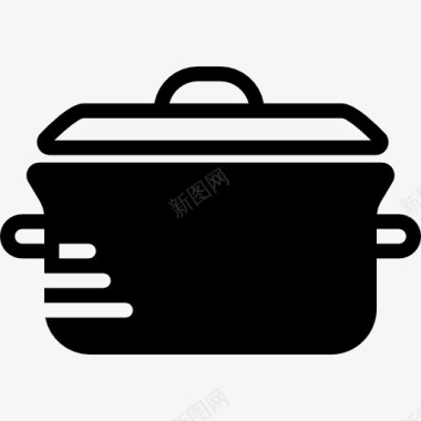 厨房锅图标图标