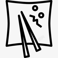 中餐午餐中国食品图标高清图片