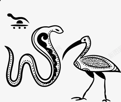 传统文化设计元素埃及文化元素图标图标