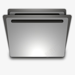 灰色文件夹桌面图标装饰图标