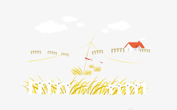 麦田素材