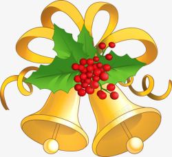 圣诞节铃铛装饰素材