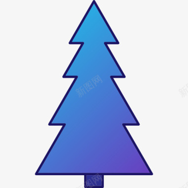 圣诞挂件装饰圣诞树图标图标