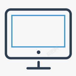 电脑类桌面装置显示MAC监控P素材