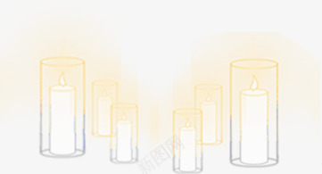 璀璨烛光婚礼户外仪式区png免抠素材_88icon https://88icon.com 仪式 婚礼 户外 烛光 璀璨