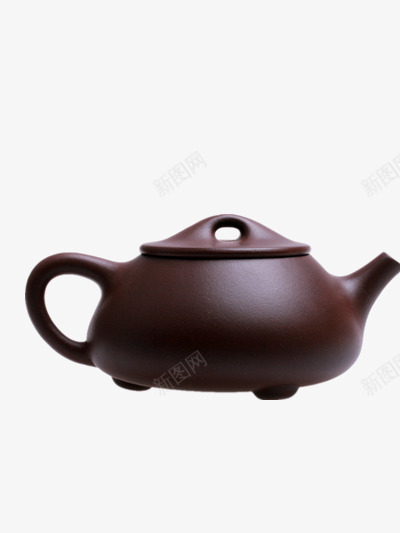 纯色茶壶png免抠素材_88icon https://88icon.com 泡茶 瓷质 紫红色 茶壶