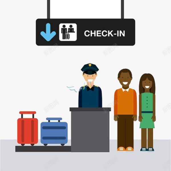 机场安检人物物品png免抠素材_88icon https://88icon.com 人物物品 安检 机场 矢量素材
