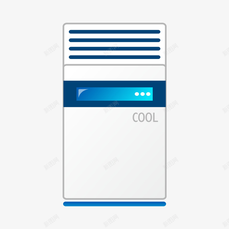 手绘空调png免抠素材_88icon https://88icon.com 家电 手绘画 矢量装饰 空调 装饰