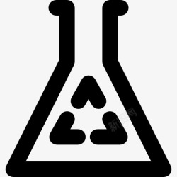 实验室的化学家清洁化学图标高清图片
