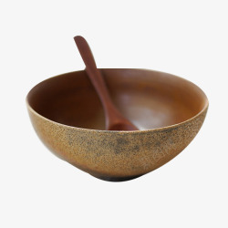 纯色陶瓷碗筷素材