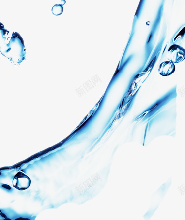 蓝色纯净水流晶莹png免抠素材_88icon https://88icon.com 晶莹 水流 纯净 蓝色
