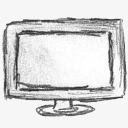 计算机监控屏幕显示手绘png免抠素材_88icon https://88icon.com computer display monitor screen 屏幕 显示 监控 计算机