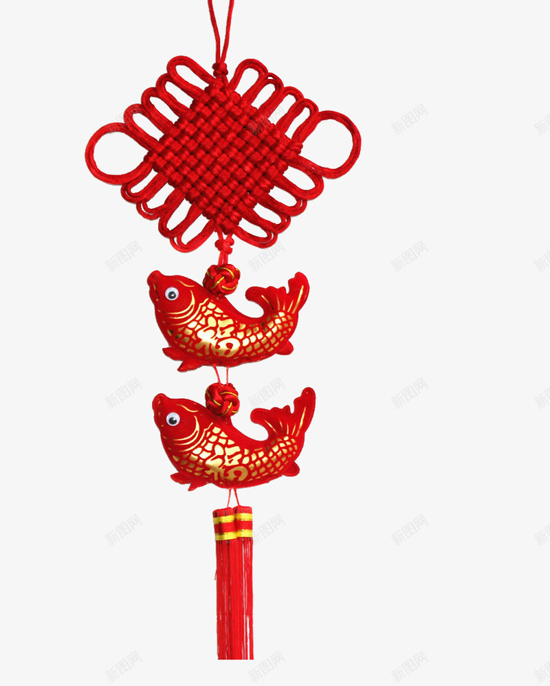 中国结png免抠素材_88icon https://88icon.com 中国结 喜庆 红色 鲤鱼