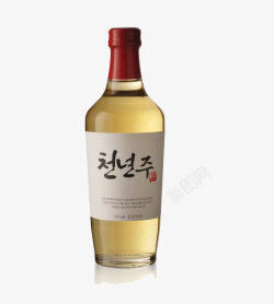 梅子酒韩国清酒产品实物图高清图片