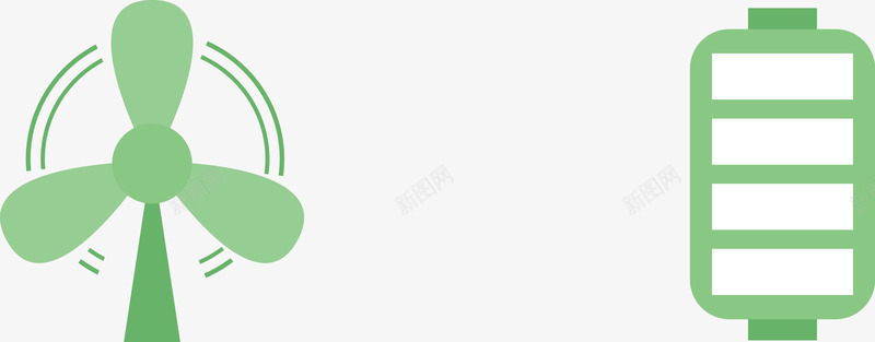 2款绿色能源标logo图标图标