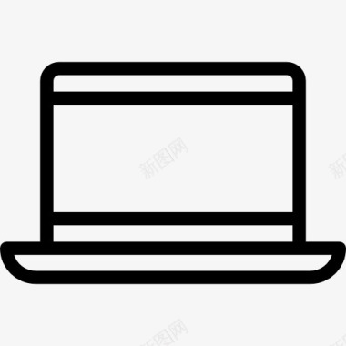 笔记本格子MacBook图标图标