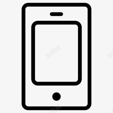 手机字体RectangularSmarphone图标图标