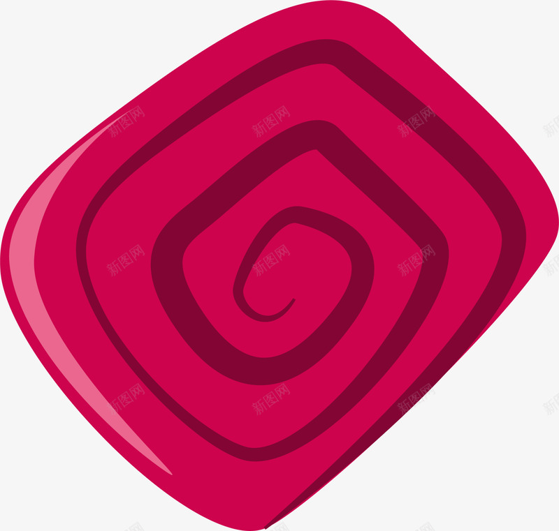 手绘红色漩涡圆圈png免抠素材_88icon https://88icon.com 小清新 手绘漩涡 水彩 简约 红色圆圈 红色漩涡