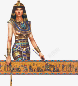 埃及神话中古埃及女神高清图片