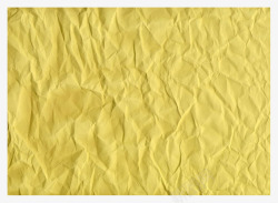 黄色褶皱牛皮纸纸质底纹素材