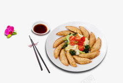 煎饺子煎饺子高清图片