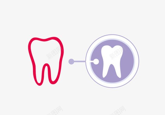 牙齿牙齿矫正牙齿图标图标