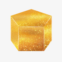 大气包装盒大气礼盒金色礼物包装盒活动几何图高清图片