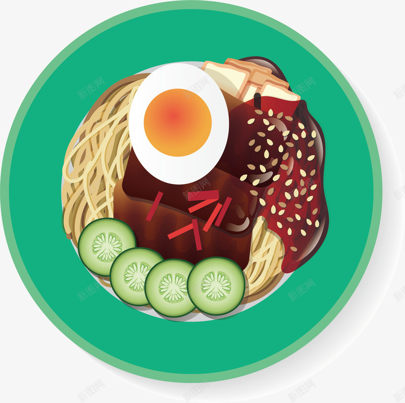 炸酱面西藏特色美食矢量图ai免抠素材_88icon https://88icon.com 中华人民共和国西藏自治区 中国西藏 特色美食 矢量图 美味佳肴 美食美味 西藏特色美食 西藏美食 面条 鸡蛋
