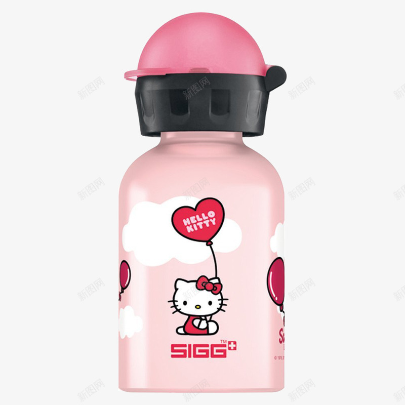 希格卡通防漏png免抠素材_88icon https://88icon.com 产品实物 便携 儿童卡通 原装进口 大容量 户外 水壶 水杯 瑞士 运动 进口