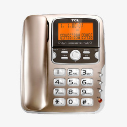 TCL座机电话HCD868素材
