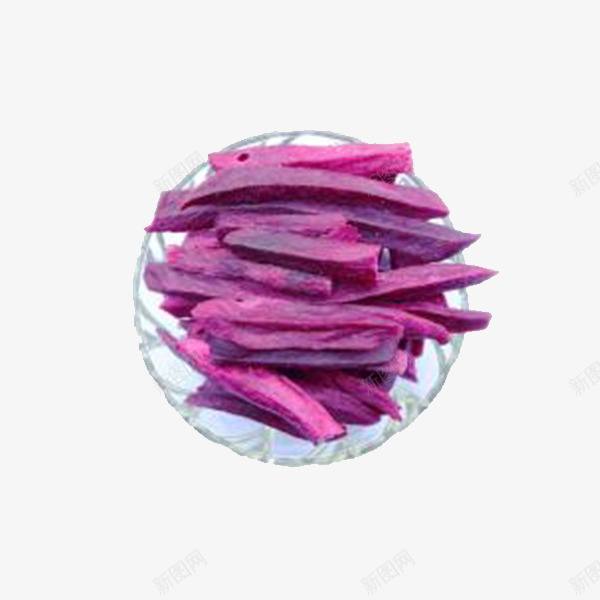 天然紫薯条png免抠素材_88icon https://88icon.com 产品实物 天然 玻璃盘