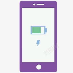 充电显示电话充电平Flatepsicons图标图标