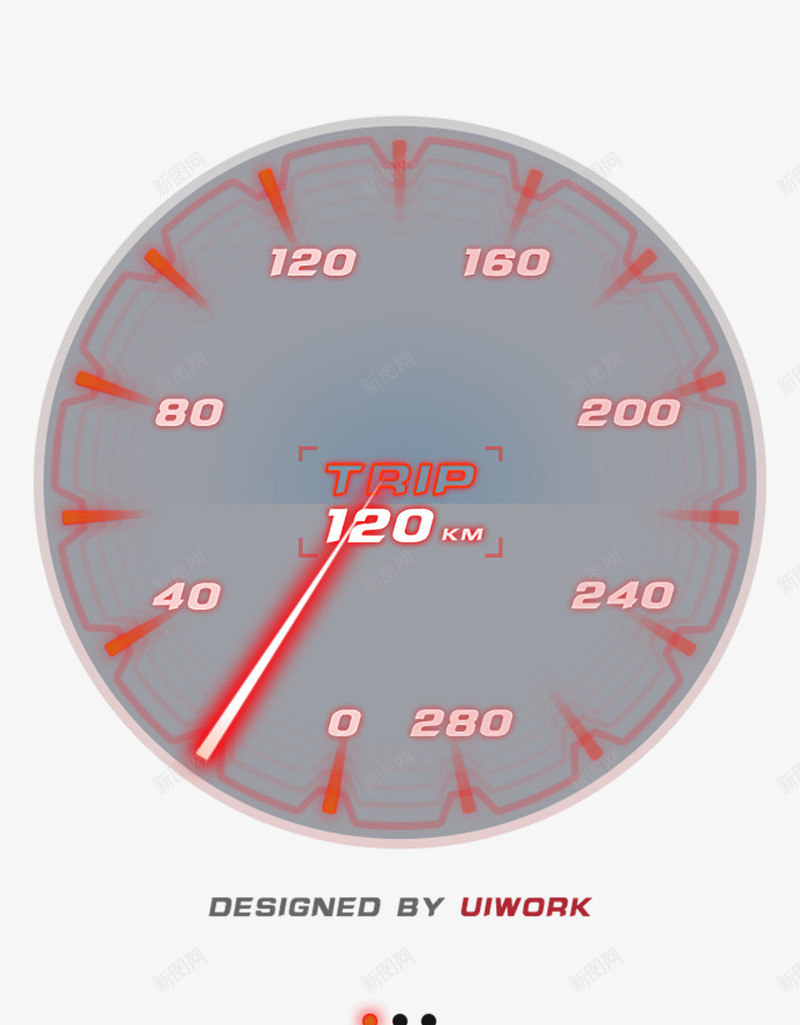 汽车速度表png免抠素材_88icon https://88icon.com 仪表盘 显示 汽车 汽车仪表盘 红色 速度