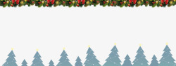 圣诞铃铛树海报元素素材